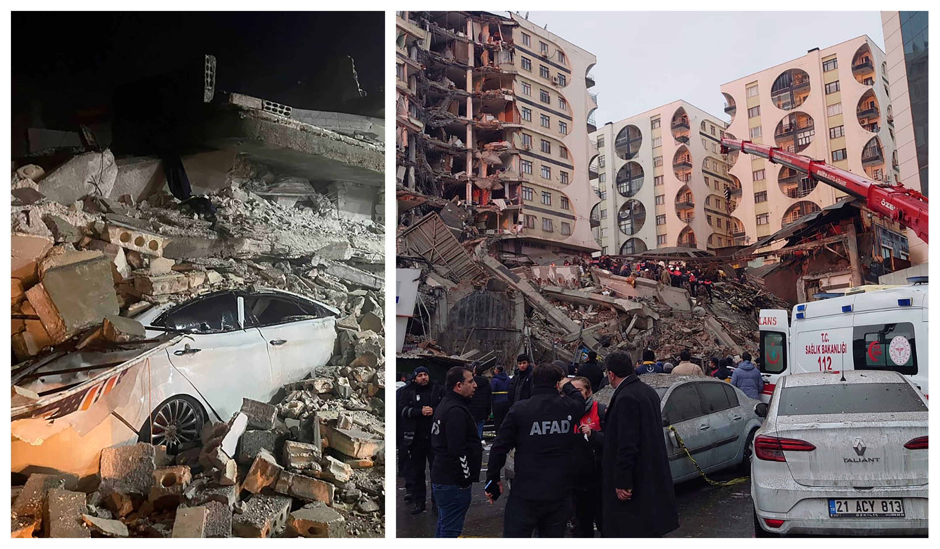 Jordbävning, TT, turkiet, Syrien
